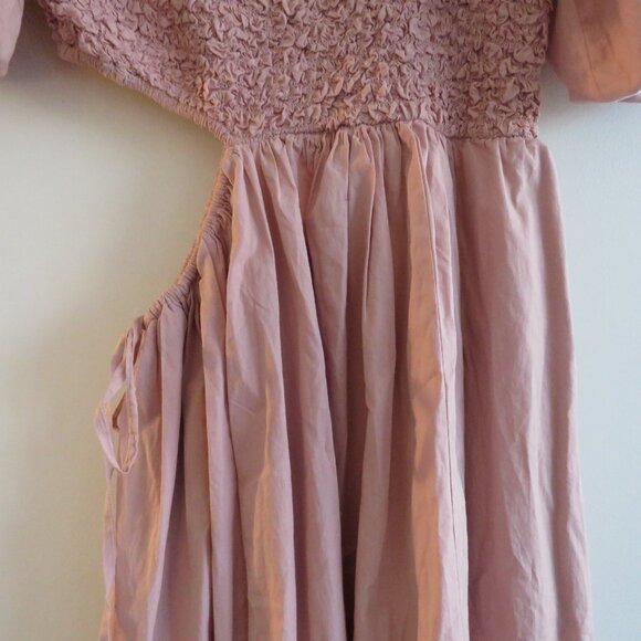 Free People One Shoulder Pink Dress - Picture 4 of 16